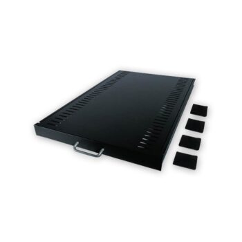 AR8123BLK APC Black Sliding Rack Shelf