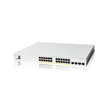 C1300-24P-4G Cisco Catalyst 1300 Series 24-Port PoE+ Ethernet Switch with 4 Gigabit SFP