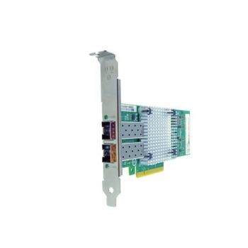 E10G42BFSR-AX Axiom Dual Port 10Gbps Fiber PCIe x8 Network Adapter