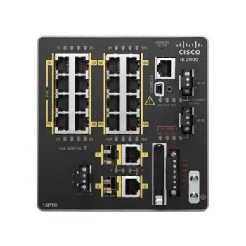 IE-2000-16TC-B Cisco Industrial Ethernet 2000 Switch with 2 SFP Ports