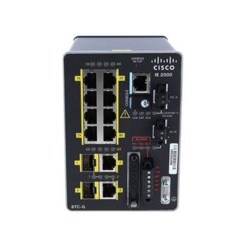 IE-2000-8TC-G-B Cisco Industrial Ethernet 2000 Switch with 2 SFP Ports