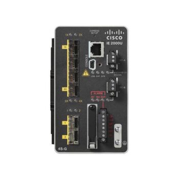 IE-2000U-4S-G Cisco Industrial Ethernet 2000U Switch with 2 SFP Ports