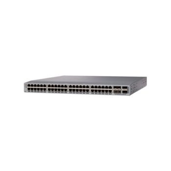N9K-C9348GC-FXP Cisco Nexus 9000 Series Switch with 48 x 100M/1G SFP28 and 2 x 40G/100G QSFP28 Ports