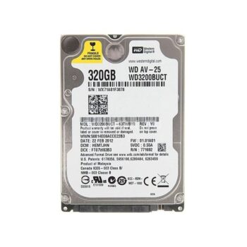 WD3200BUCT Western Digital 320GB SATA Hard Drive with 16MB Cache