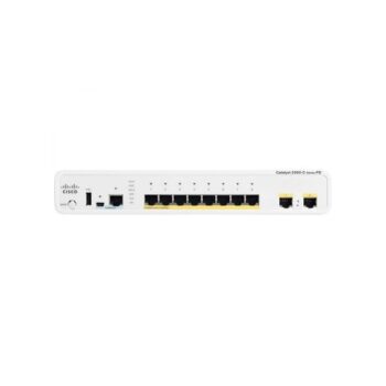 WS-C2960CPD-8PT-L, Cisco Catalyst 2960C PoE Switch with 8 FE Ports