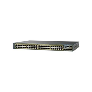 WS-C2960S-F48LPS-L, Cisco Catalyst 2960-SF 48 Port PoE Switch with 370W